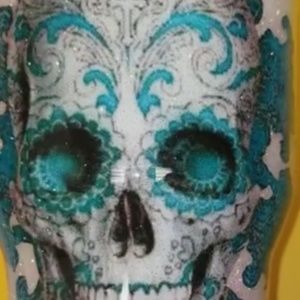 30oz custom glitter tumbler